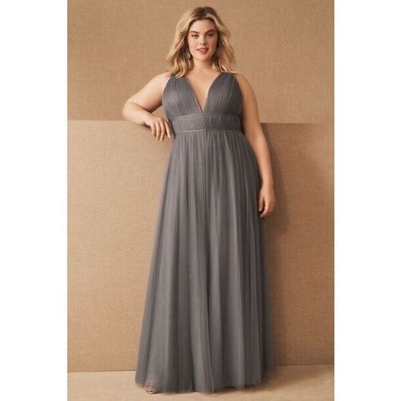 Anthropologie Bhldn Jenny Yoo Sarita Dress Size 6 - Picture 4 of 8